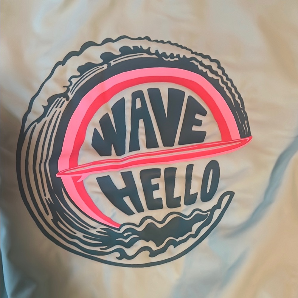 Never worn Wave Hello Rashguard - Picture 2 of 5